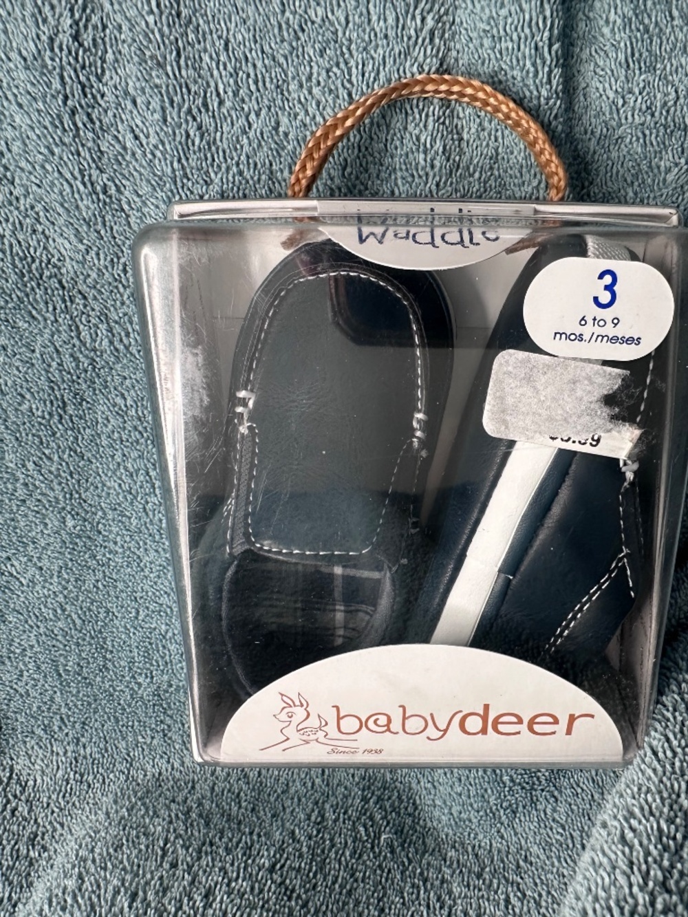 Baby Deer Infant Dress Shoes Size 3 (6–9 Months) | Black | New in Box